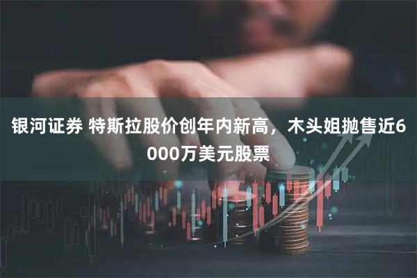银河证券 特斯拉股价创年内新高，木头姐抛售近6000万美元股票